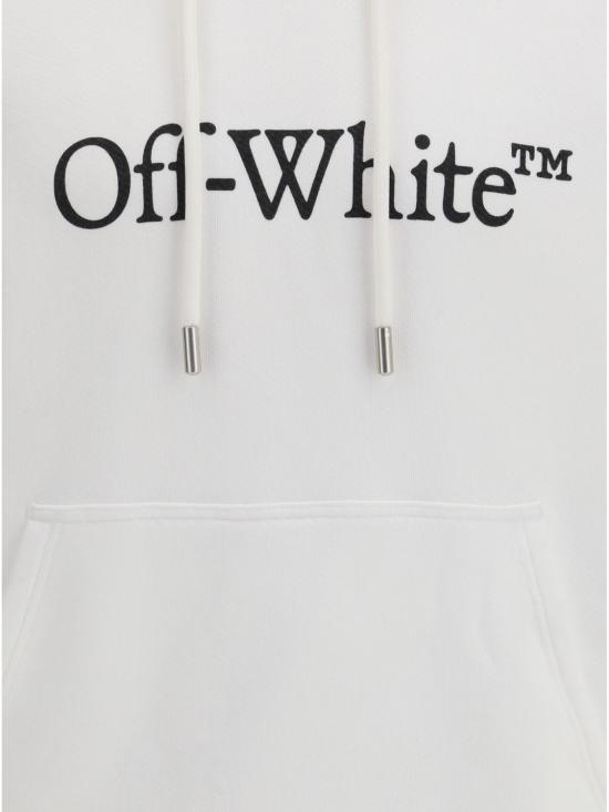 26SS 오프화이트 후드 티셔츠 44MBB085C9F0120 0110 White - OFF WHITE