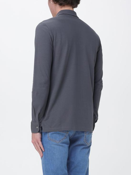 26SS 자노네 폴로 티셔츠 815132ZG380 Z0914 Grey - ZANONE