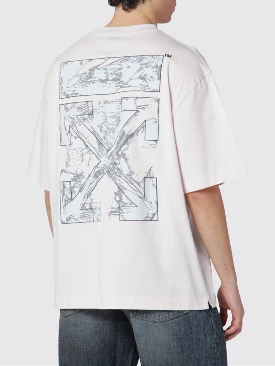 26SS 오프화이트 반팔 티셔츠 OMAA120S26JER00R 6080 White - OFF WHITE