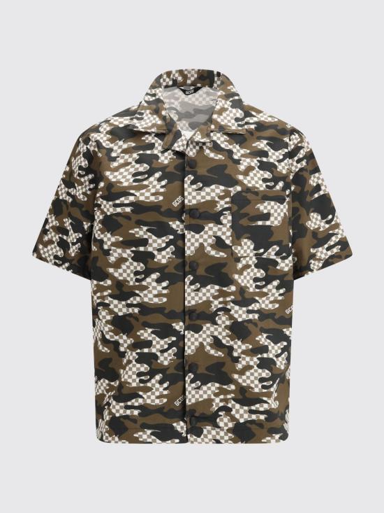 26SS 지씨디에스 셔츠 C1MWQH168T062 388B Brown - GCDS