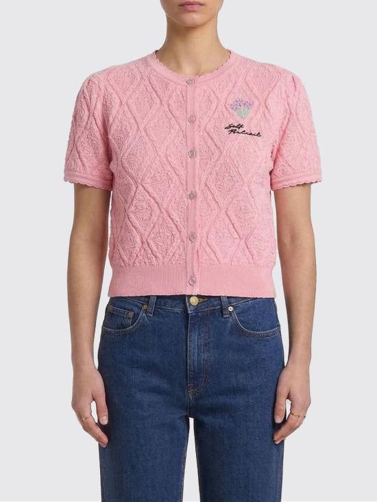 26SS 셀프 포트레이트 반팔 티셔츠 SS26057TP Pink