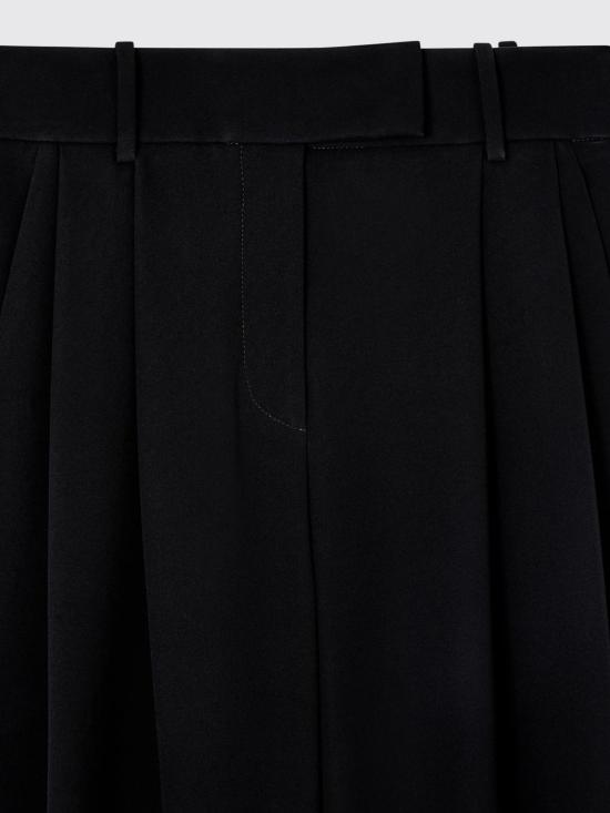 26SS 조르지오 아르마니 스트레이트 팬츠 GW002497TE10071 UC001 Black - GIORGIO ARMANI