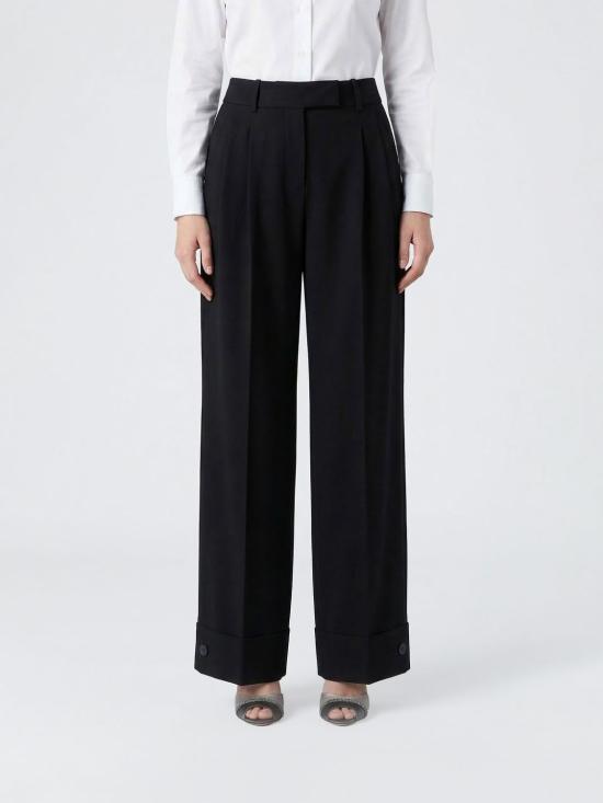 26SS 조르지오 아르마니 스트레이트 팬츠 GW002497TE10071 UC001 Black