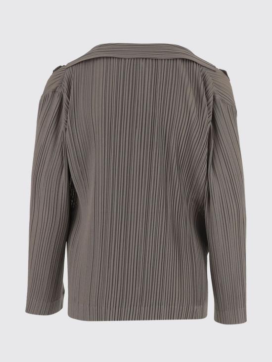 26SS 조르지오 아르마니 긴팔 티셔츠 GW003427AF23439 U6200 Brown - GIORGIO ARMANI