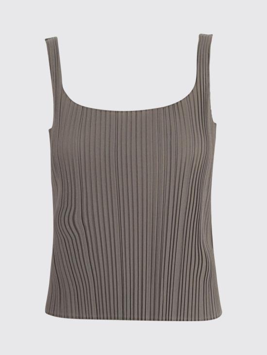 26SS 조르지오 아르마니 긴팔 티셔츠 GW003427AF23439 U6200 Brown - GIORGIO ARMANI