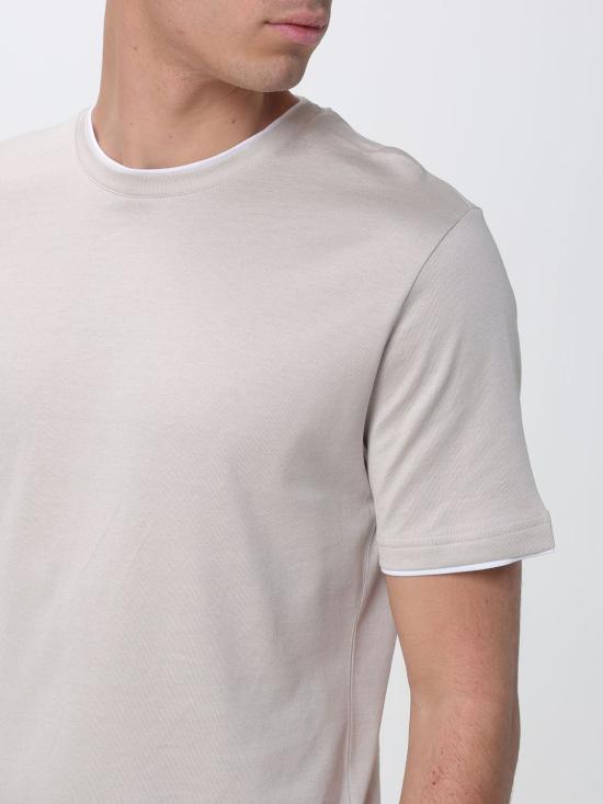 26SS 일레븐티 반팔 티셔츠 M75TSHJ01TES0M23703 01 Dove Grey - ELEVENTY