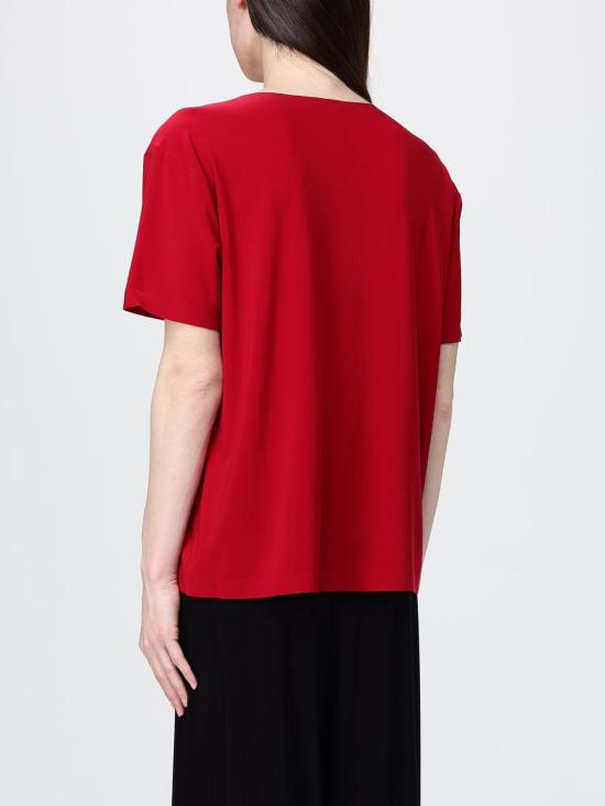 26SS 노마카말리 반팔 티셔츠 KK4206PL104004 Red - NORMA KAMALI