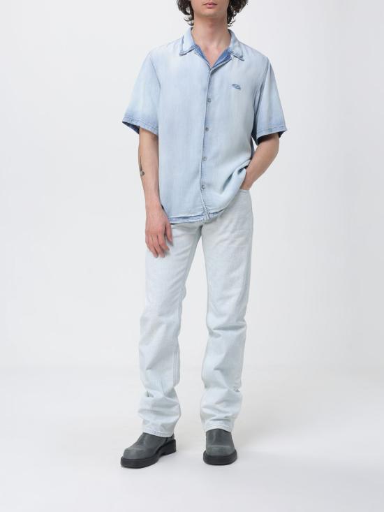 26SS 디젤 셔츠 A23857068WF 01 Blue - DIESEL