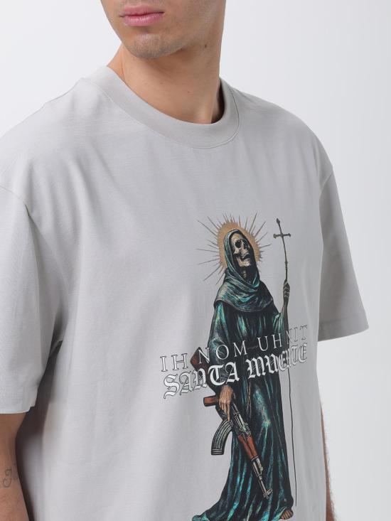 26SS 이놈어닛 반팔 티셔츠 NUS26213 B28 Grey - IH NOM UH NIT
