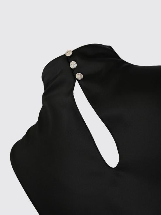 26SS 파트리지아페페 롱 원피스 8A1627A269 K103 Black - PATRIZIA PEPE