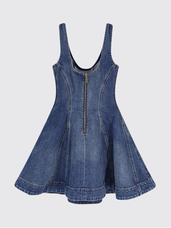 26SS 셀프 포트레이트 롱 원피스 SS26813SBL Blue - SELF PORTRAIT