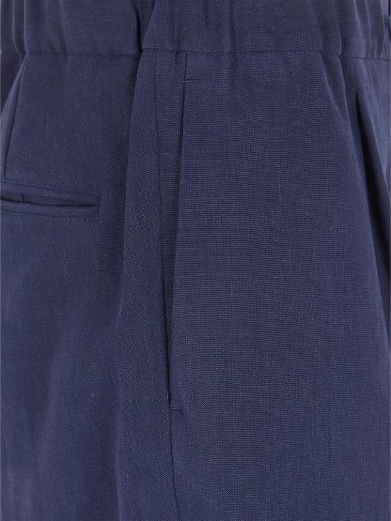 26SS 조르지오 아르마니 스트레이트 팬츠 GM001625TE10954 UB115 Blue - GIORGIO ARMANI