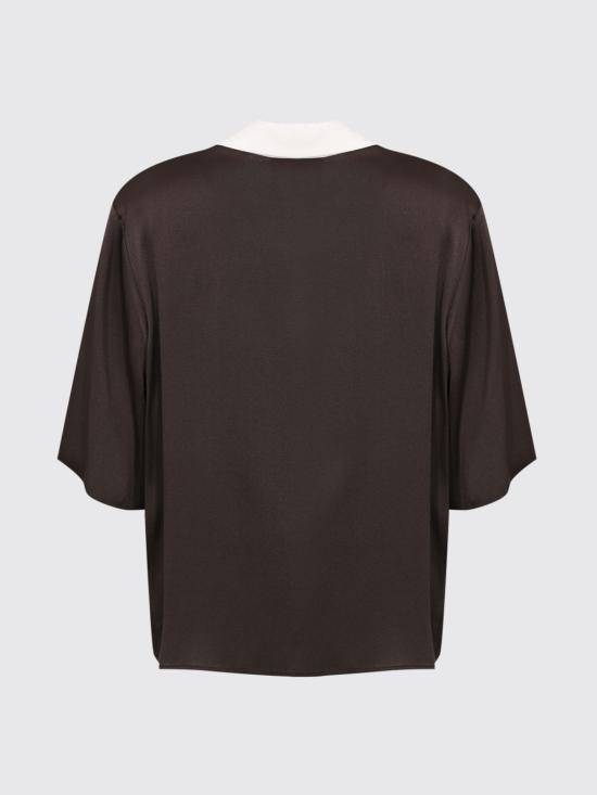 26SS 세미쿠튀르 스웨터 Y6SM07 V220 Cocoa - SEMI-COUTURE