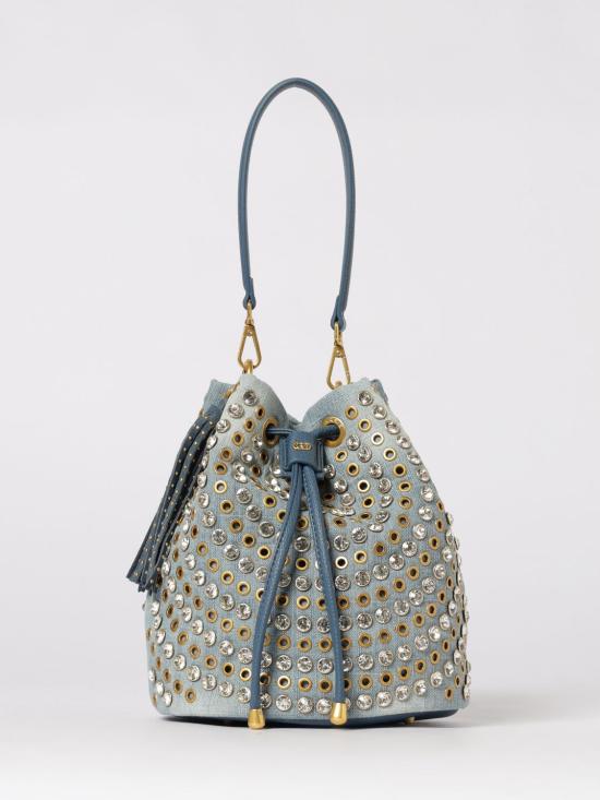 26SS 라캐리 숄더백 161MEM208TBS JEA Denim