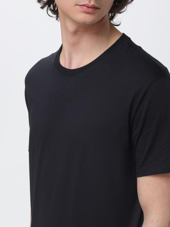 26SS 알마니 반팔 티셔츠 8NZT74ZJA5Z 1200 Black - ARMANI