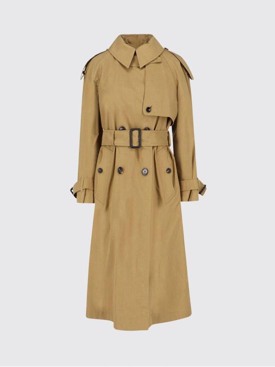 26SS 버버리 롱 캔버스 피츠로비아 트렌치 코트 8118557 Brown - BURBERRY