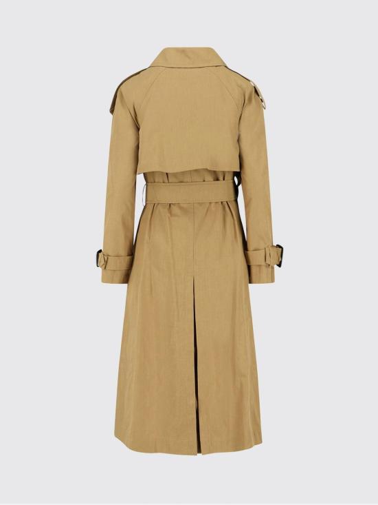 26SS 버버리 롱 캔버스 피츠로비아 트렌치 코트 8118557 Brown - BURBERRY