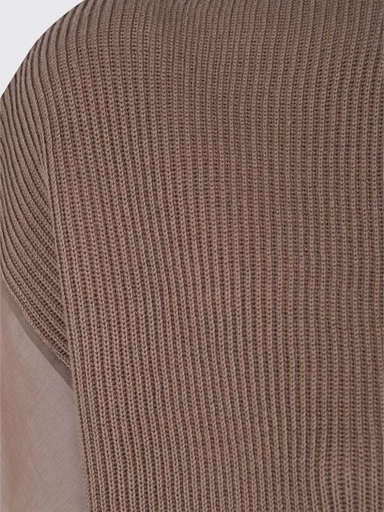 26SS 브루넬로 쿠치넬리 스웨터 M19259500 C9714 Brown - BRUNELLO CUCINELLI