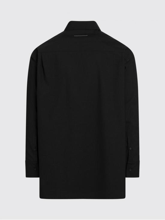 26SS MM6 메종마르지엘라 셔츠 SH0DT0040M35733 900 Black - MM6 MAISON MARGIELA