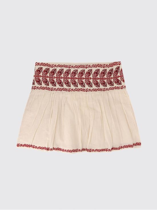 26SS 이자벨마랑에뚜왈 숏 스커트 JU0160FBD1J16E BERD Beige - ISABEL MARANT ETOILE