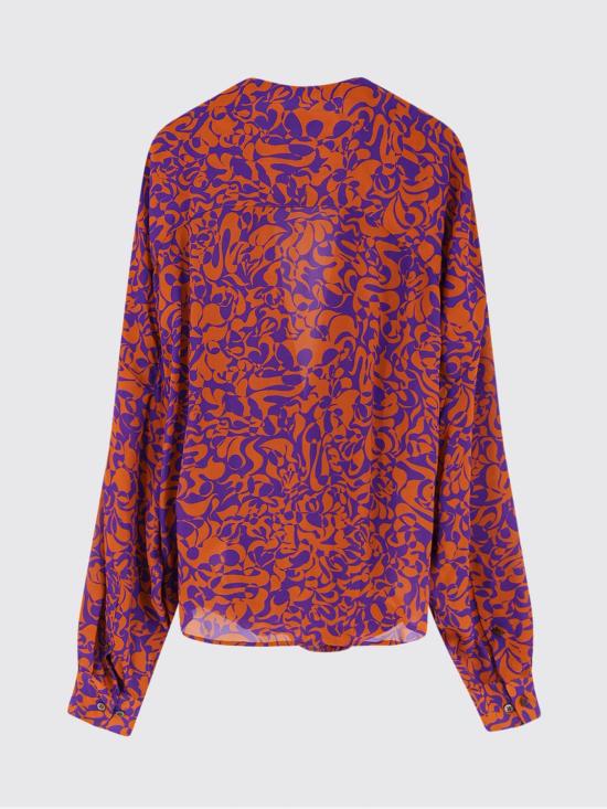 26SS 드리스 반 노튼 셔츠 2611307153006 353 Orange - DRIES VAN NOTEN