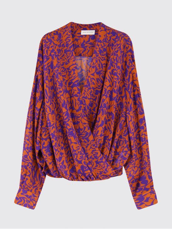 26SS 드리스 반 노튼 셔츠 2611307153006 353 Orange - DRIES VAN NOTEN