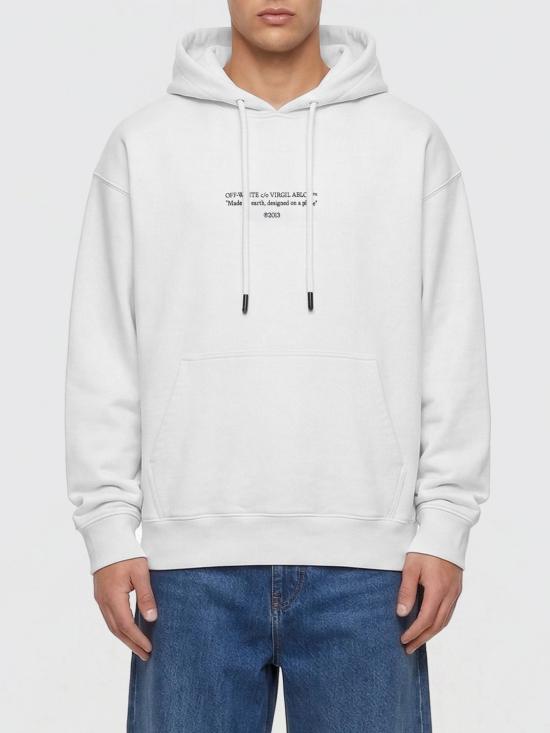 26SS 오프화이트 긴팔 티셔츠 44MBB085S26F009 1000 White