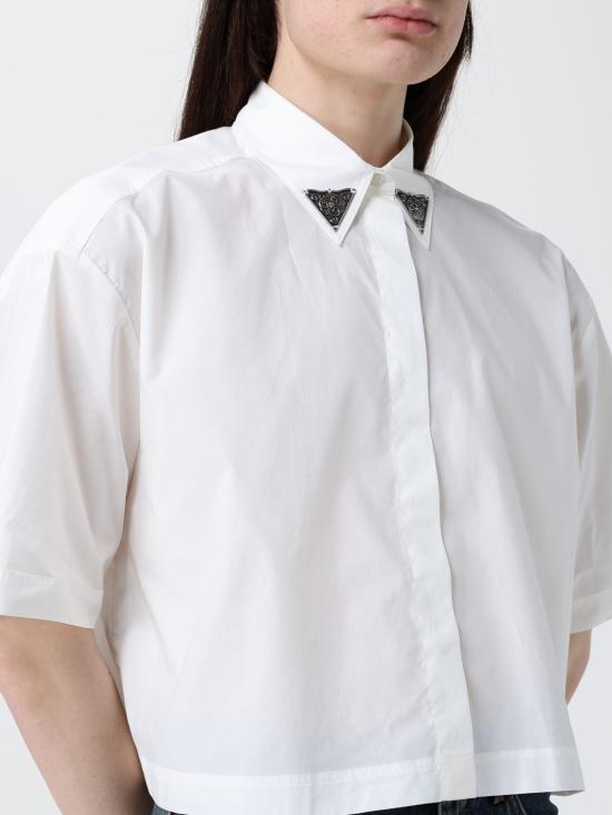 26SS 핑코 셔츠 106826A2LD Z05 White - PINKO