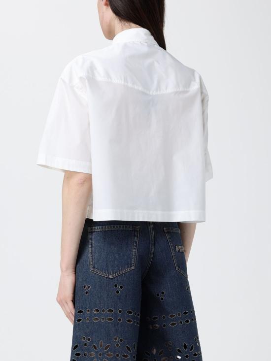 26SS 핑코 셔츠 106826A2LD Z05 White - PINKO
