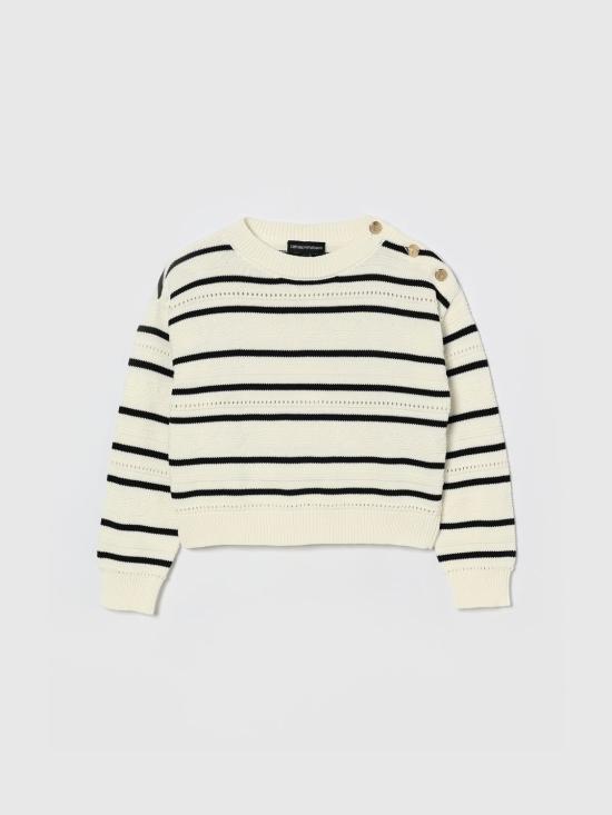 26SS [키즈] 엠포리오 아르마니 풀오버 EG000756AF22780 U0003 Beige