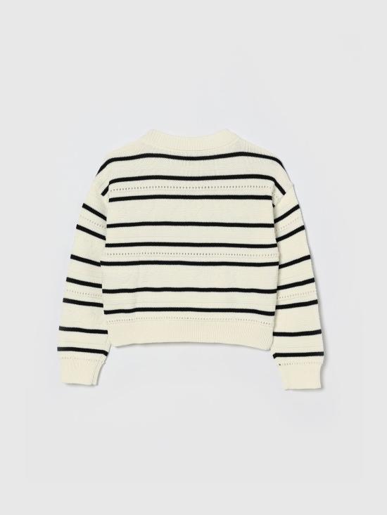 26SS [키즈] 엠포리오 아르마니 풀오버 EG000756AF22780 U0003 Beige - EMPORIO ARMANI