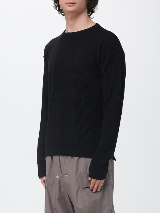 26SS 릭 오웬스 스웨터 RU01F2615KWVH 09 Black - RICK OWENS