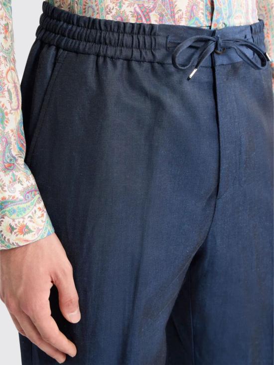 26SS 에트로 스트레이트 팬츠 MRED000699TUBQ3 B0013 Blue - ETRO