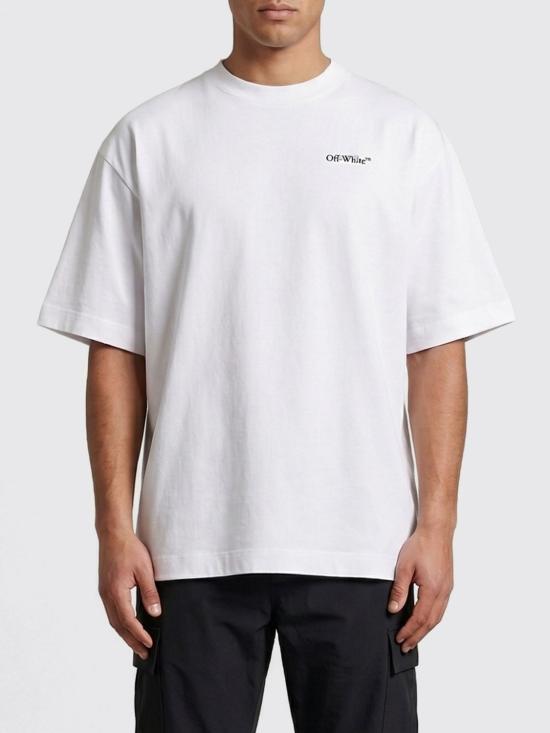 26SS 오프화이트 반팔 티셔츠 44MAA120S26J008 1000 White