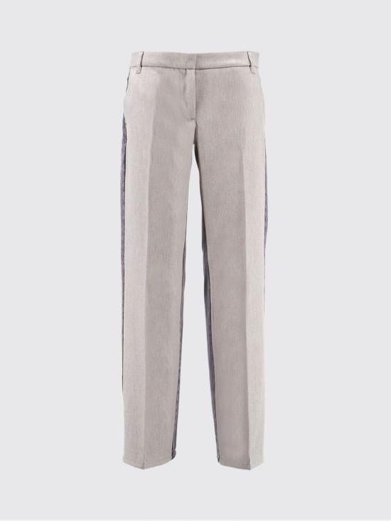 26SS 스텔라 맥카트니 스트레이트 팬츠 6D04453SQH44 1196 Grey - STELLA MCCARTNEY