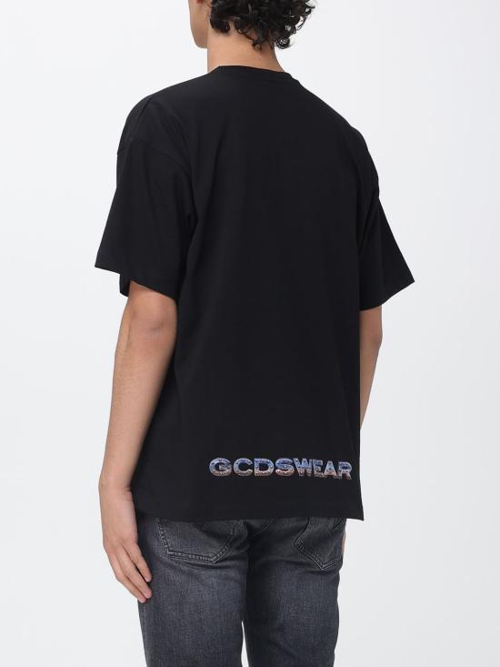 26SS 지씨디에스 반팔 티셔츠 C1MWQC061J079 999E Black - GCDS