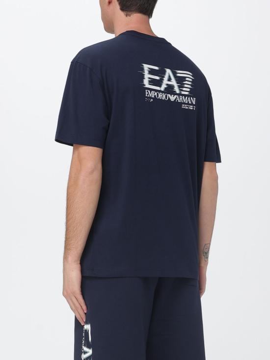 26SS 엠포리오 아르마니 반팔 티셔츠 7M001327AF17789 UB102 Blue - EMPORIO ARMANI