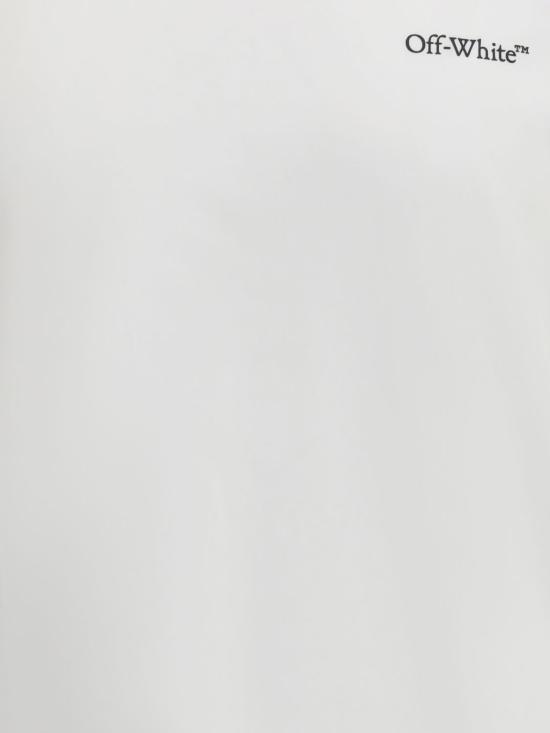 26SS 오프화이트 반팔 티셔츠 44MAA027S26J001 1000 White - OFF WHITE