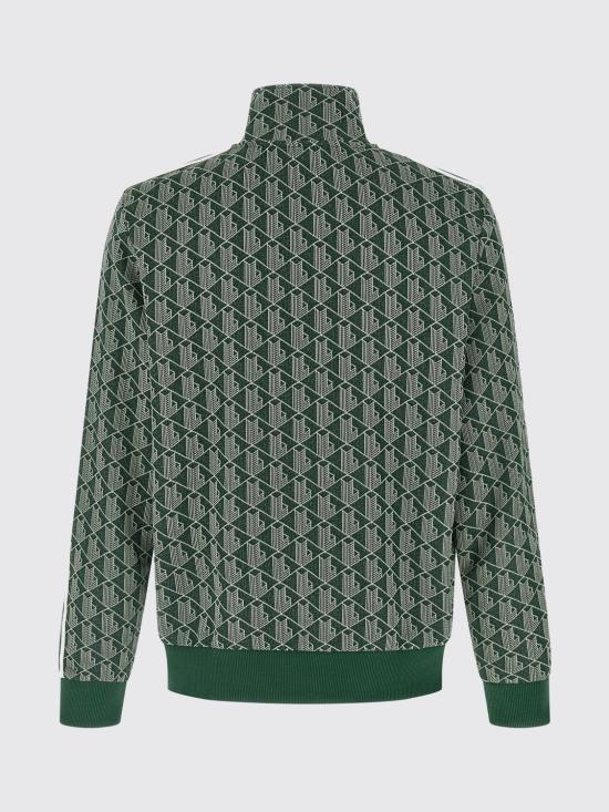 26SS 라코스테 모노그램 집업 스웨트셔츠 SH1368 D1R Blue - LACOSTE