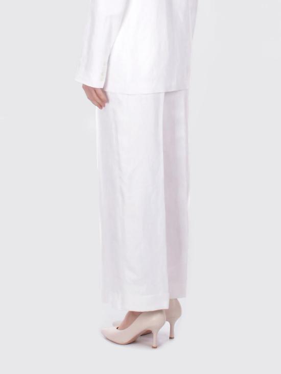 26SS 랄프 로렌 스트레이트 팬츠 200P08107 001 White - RALPH LAUREN