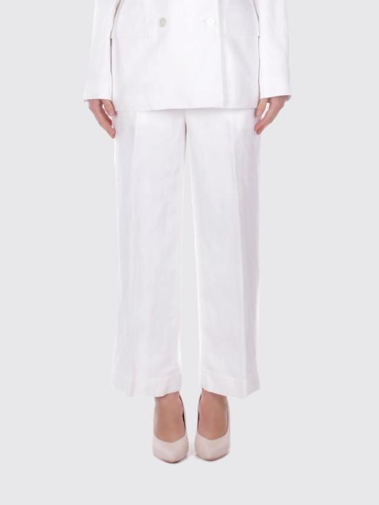 26SS 랄프 로렌 스트레이트 팬츠 200P08107 001 White