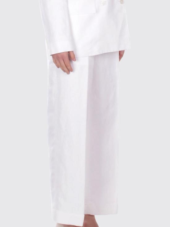 26SS 랄프 로렌 스트레이트 팬츠 200P08107 001 White - RALPH LAUREN