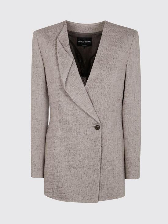 26SS 조르지오 아르마니 자켓 GW002778TE20131 M6303 Brown - GIORGIO ARMANI