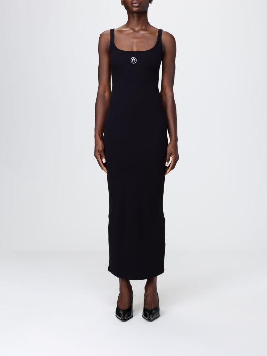 26SS 마린세르 롱 원피스 WDR483ACJER0011 BK99 Black