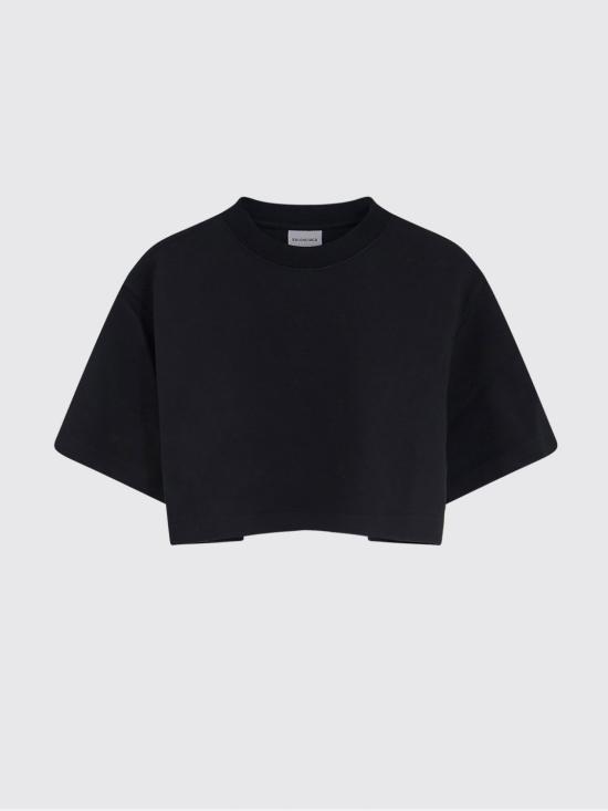 26SS 발렌시아가 반팔 티셔츠 871735TUVA2 1000 Black - BALENCIAGA