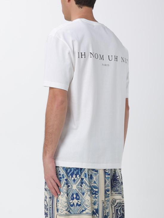 26SS 이놈어닛 반팔 티셔츠 NUS26217 081 White - IH NOM UH NIT