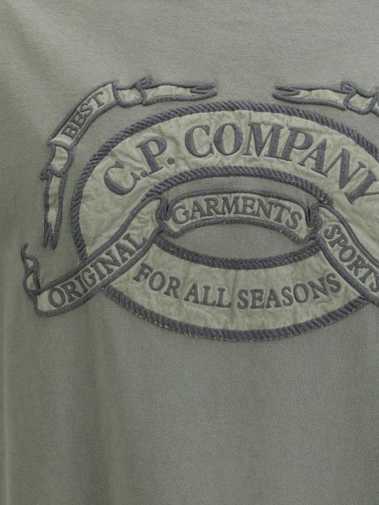 26SS 씨피 컴퍼니 반팔 티셔츠 20CMTS220A005697O 921 Grey - C.P. COMPANY