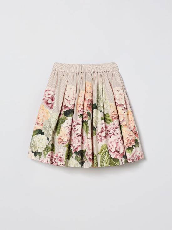 26SS [키즈] 돌체앤가바나 스커트 L55I63FI5NR HA5XG Multicolor - DOLCE & GABBANA