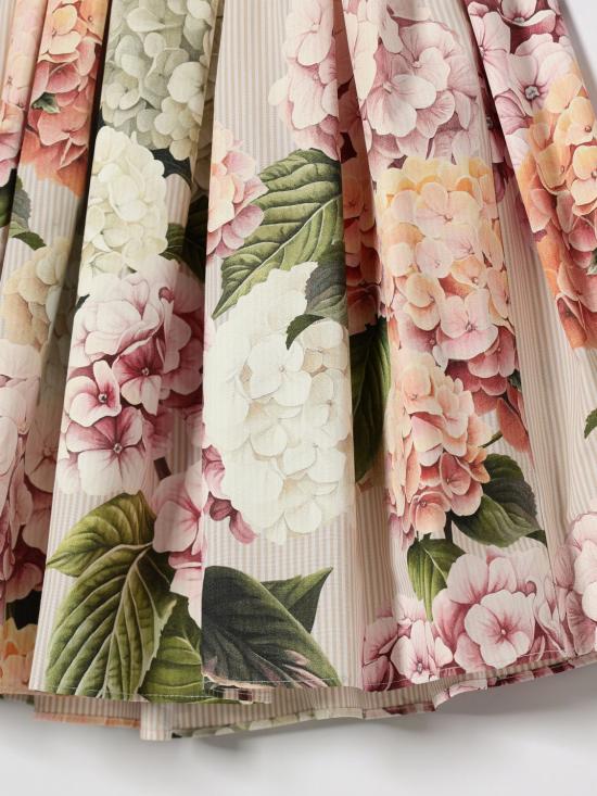 26SS [키즈] 돌체앤가바나 스커트 L55I63FI5NR HA5XG Multicolor - DOLCE & GABBANA