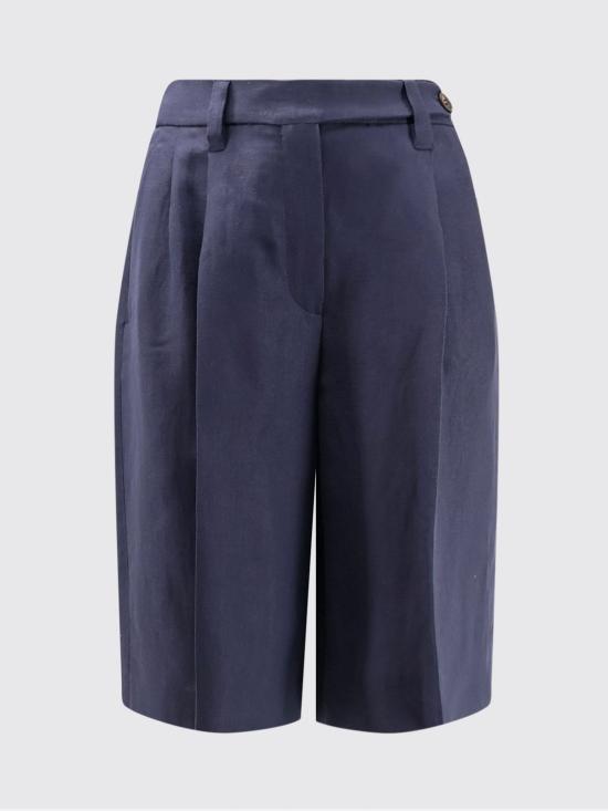 26SS 브루넬로 쿠치넬리 숏팬츠 MH126P9183 C4224 Blue - BRUNELLO CUCINELLI